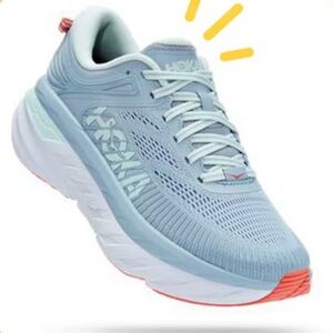 Hoka One One Bondi 7 Time to Fly Running Shoes Women’s Size 10 D (Wide)